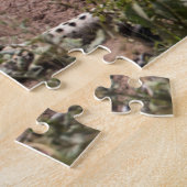 Afrika, Tanzania, Serengeti. Luipaard Legpuzzel (Zijkant)
