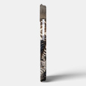 Afrika. Tanzania. Zebras drinkend bij Ndutu Case-Mate iPhone Case (Achterkant / Links)