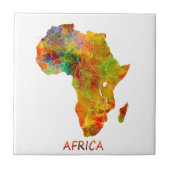 Afrika Tegeltje (Voorkant)