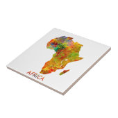 Afrika Tegeltje (Zijkant)