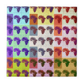 Afrika Tegeltje (Voorkant)