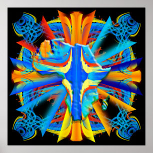 Afrika Toenemende Afrikaanse wapenrevolutie Poster