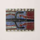 Afrika, Togo, Kpalime. Artisan handicraft Legpuzzel (Horizontaal)