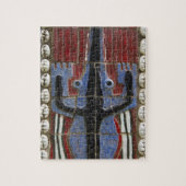 Afrika, Togo, Kpalime. Artisan handicraft Legpuzzel (Verticaal)