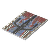 Afrika, Togo, Kpalime. Artisan handicraft Notitieblok (Linkerzijde)