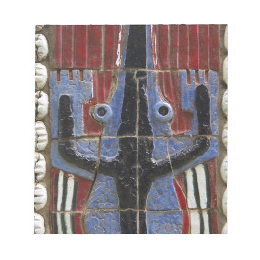 Afrika, Togo, Kpalime. Artisan handicraft Notitieblok (Voorkant)