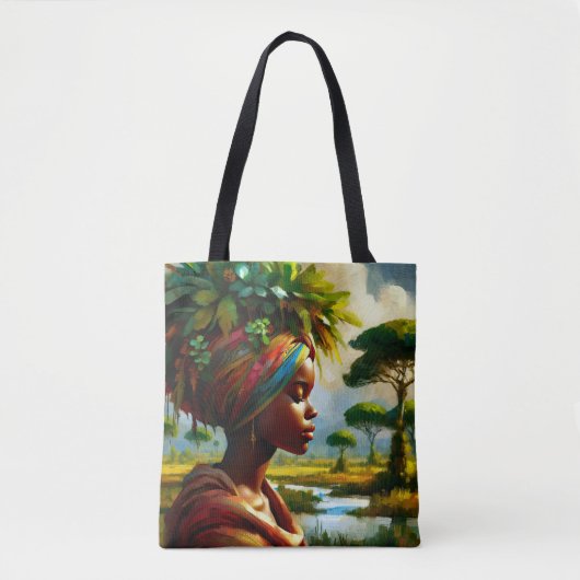 Afrika Tote Bag (Voorkant)