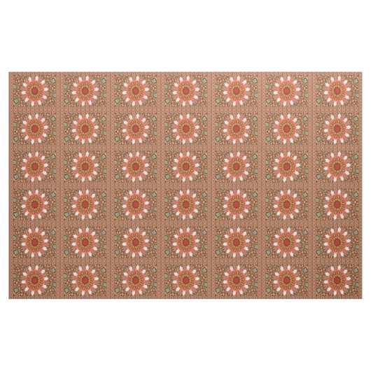 Afrika - Traditioneel gekamd weefsel met een energ Stof (Fat Quarter)