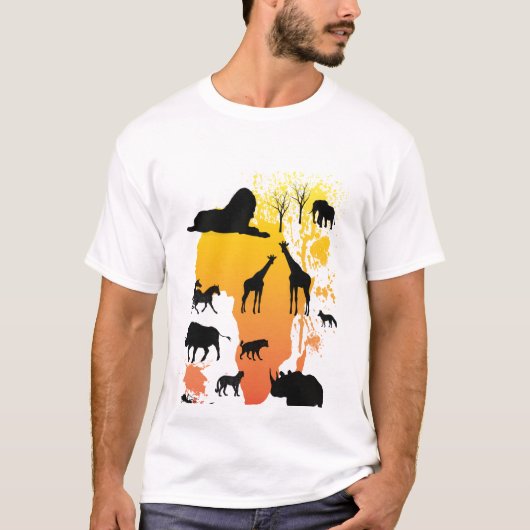Afrika Tshirt (Voorkant)