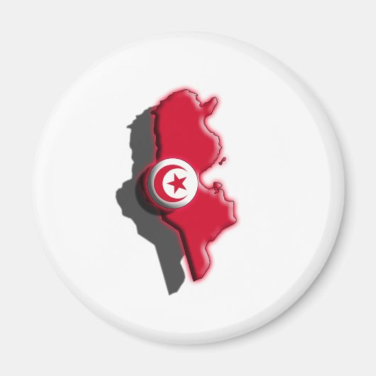 AFRIKA: Tunesië (3d) Magneet (Voorkant)