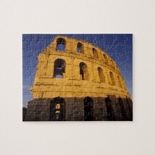 Afrika, Tunesië, El Jem. Ruins van een Roman 3 Legpuzzel (Horizontaal)