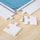 Afrika van vroeger.  gerestaureerde kaart legpuzzel (Zijkant)
