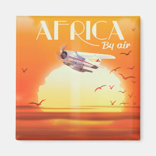 Afrika vanuit de lucht magneet