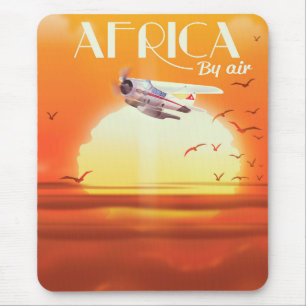 Afrika vanuit de lucht muismat