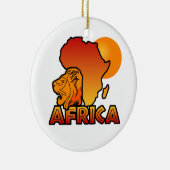 Afrika-versiering Keramisch Ornament (Rechts)