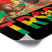 Afrika Verzet Thomas Sankara Burkina Faso Ibra Poster (Hoek)