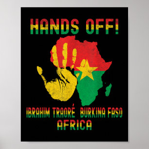Afrika Verzet Thomas Sankara Burkina Faso Ibra Poster