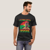 Afrika Verzet Thomas Sankara Burkina Faso Ibra T-shirt (Voorkant volledig)