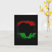 Afrika Vlag Afrikaans continent Kaart Pan-Afrika U (Gele Bloem)