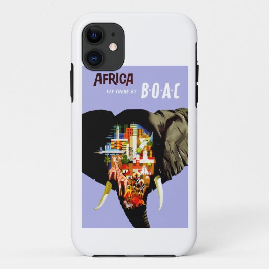 Afrika ~ Vliegen daar Case-Mate iPhone Case (Achterkant)