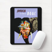 Afrika ~ Vliegen daar Muismat (Met muis)