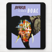 Afrika ~ Vliegen daar Muismat (Voorkant)