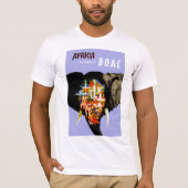 Afrika ~ Vliegen daar T-shirt (Voorkant)