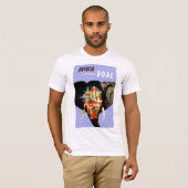 Afrika ~ Vliegen daar T-shirt (Voorkant volledig)