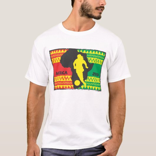 Afrika voor Afrika door Zetuzakele - Afrika 2010 T-shirt (Voorkant)