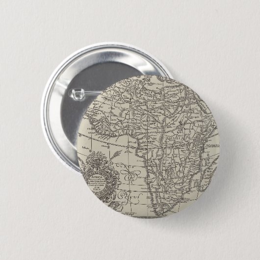 Afrika voor Stanley Ronde Button 5,7 Cm (Voorkant /achterkant)