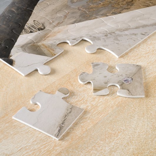 Afrika, West-Afrika, Ghana, Elmina. Canons gaurd Legpuzzel (Zijkant)