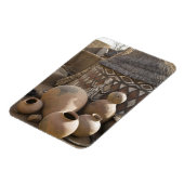 Afrika, West-Afrika, Ghana, Sirigu. handgemaakt Magneet (Linkerzijde)
