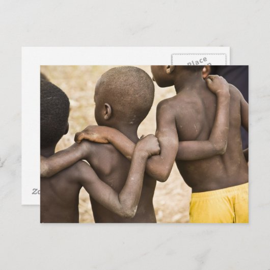 Afrika, West-Afrika, Ghana, Yendi. Sluiten Briefkaart (Voorkant / Achterkant)