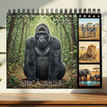 Afrika Wildlife Kalender 2027 / Afrikaanse Dieren 