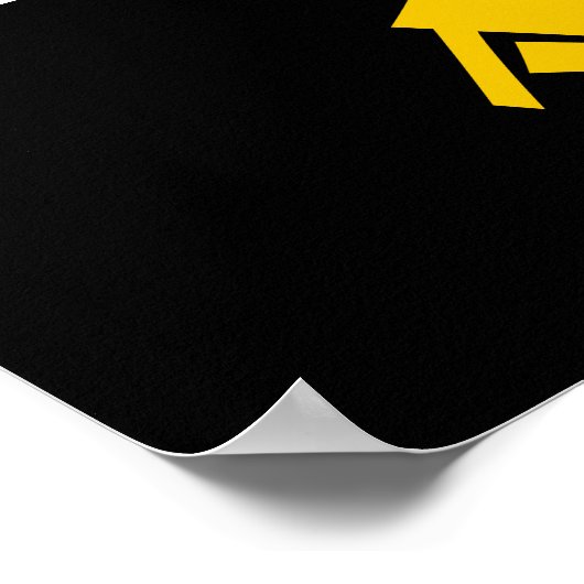 Afrika Word Art Wall Poster (Hoek)