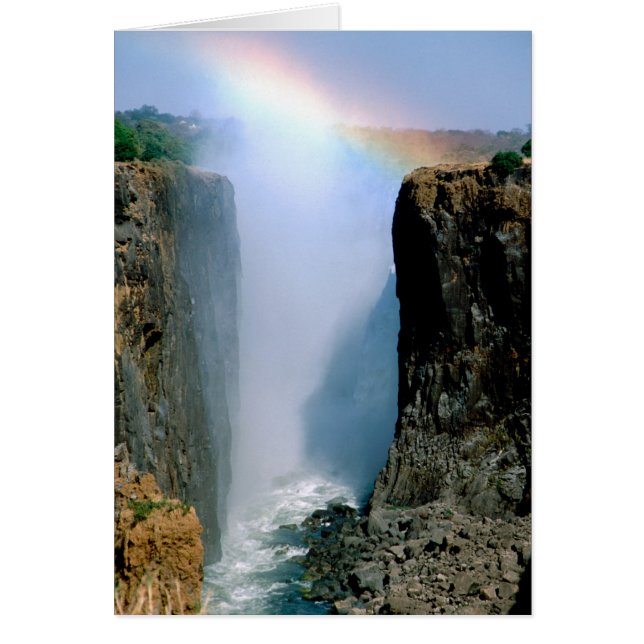 Afrika, Zambia, Nationaal park Victoriawatervallen (Voorkant)