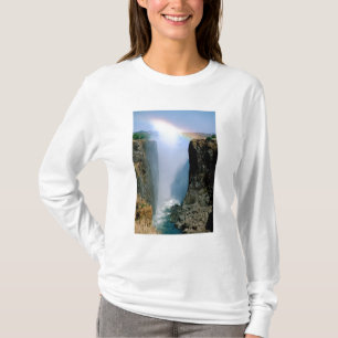 Afrika, Zambia, Nationaal Park Victoriawatervallen T-shirt