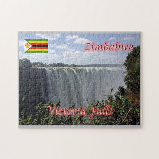 Afrika - Zimbabwe - Herfsten in Victoria Legpuzzel (Horizontaal)