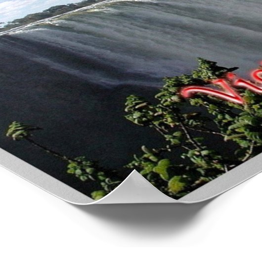 Afrika - Zimbabwe - Herfsten in Victoria Poster (Hoek)