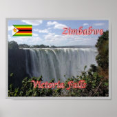 Afrika - Zimbabwe - Herfsten in Victoria Poster (Voorkant)