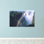 Afrika, Zimbabwe. Victoria Herfsten Canvas Afdruk (Insitu (Houten vloer))
