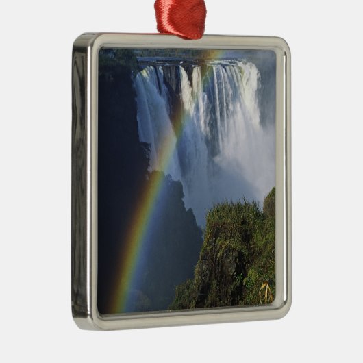 Afrika, Zimbabwe, Victoria-Herfsten Metalen Ornament (Rechts)