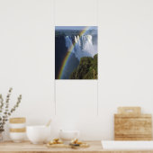 Afrika, Zimbabwe, Victoria-Herfsten Poster (Keuken)