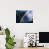 Afrika, Zimbabwe. Victoria Herfsten Poster (Thuiskantoor)