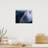 Afrika, Zimbabwe. Victoria Herfsten Poster (Keuken)