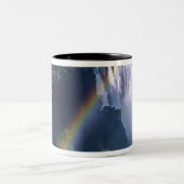 Afrika, Zimbabwe. Victoria Herfsten Tweekleurige Koffiemok (Center)