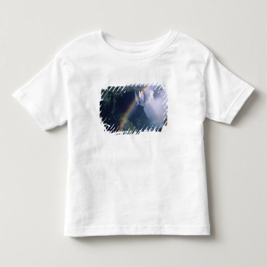 Afrika, Zimbabwe. Victoriawatervallen Kinder Shirts (Voorkant)