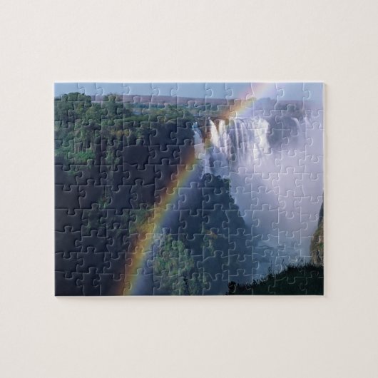 Afrika, Zimbabwe. Victoriawatervallen Legpuzzel (Horizontaal)