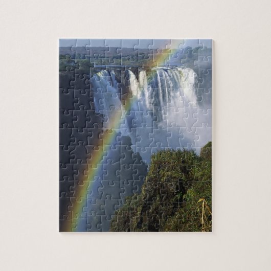 Afrika, Zimbabwe, Victoriawatervallen Legpuzzel (Verticaal)