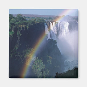 Afrika, Zimbabwe. Victoriawatervallen Magneet